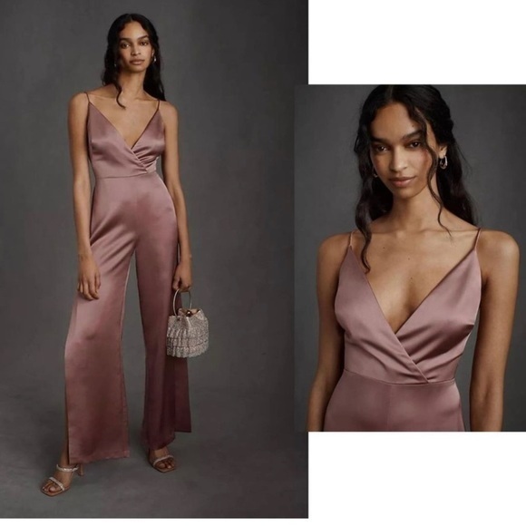 Monique Lhuillier Pants - NWT Monique‎ Lhullier Doutzen Jumpsuit size 14